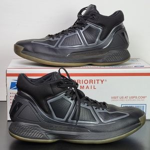 Adidas Derrick Rose 10 Black Grey Men's Shoes 11.5